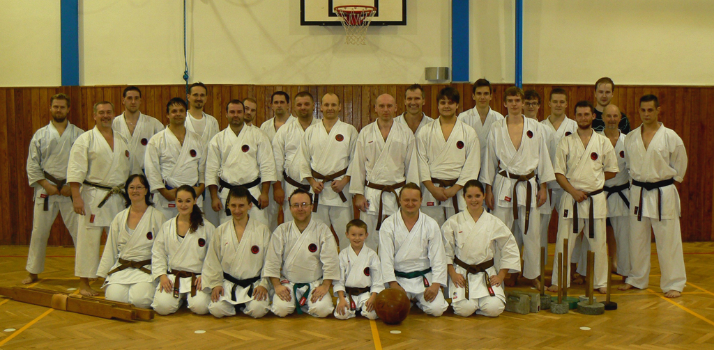 Listopadový seminář kata Goju ryu v J. Hradci