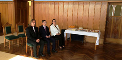 Ocenění Víta Masaře starostou Města J. Hradec Ocenění Víta Masaře starostou Města J. Hradec