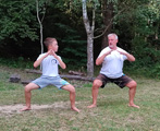 Letní tréninky v dojo Eden a v přírodě Letní tréninky v dojo Eden a v přírodě