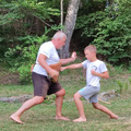Letní tréninky v dojo Eden a v přírodě Letní tréninky v dojo Eden a v přírodě