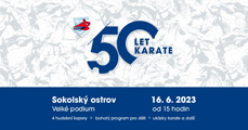 Ukázka tradičního karatedo Goeikai našich členů na oslavě 50-ti let od založení karate v Jižních Čechách