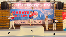 Sportovní úspěch našich členů na Mistrovství ČR v karate Goju Ryu Sportovní úspěch našich členů na Mistrovství ČR v karate Goju Ryu