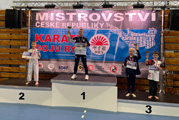 Sportovní úspěch našich členů na Mistrovství ČR v karate Goju Ryu Sportovní úspěch našich členů na Mistrovství ČR v karate Goju Ryu