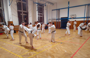 Pořádali jsme dětskou sportovní akci a výukový seminář klasického karate
