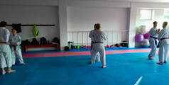 Letní tréninky v dojo Merkur a v přírodě