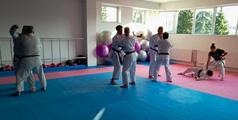 Letní tréninky v dojo Merkur a v přírodě