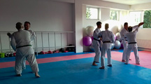 Letní tréninky v dojo Merkur a v přírodě