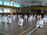 Vánoční cvičení v J. Hradci 2009