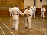 Vánoční cvičení v J. Hradci 2009