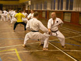 Vánoční cvičení v J. Hradci 2009