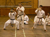 Vánoční cvičení v J. Hradci 2009