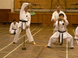 Vánoční cvičení v J. Hradci 2009