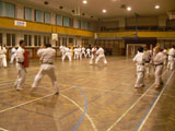Vánoční cvičení v J. Hradci 2009