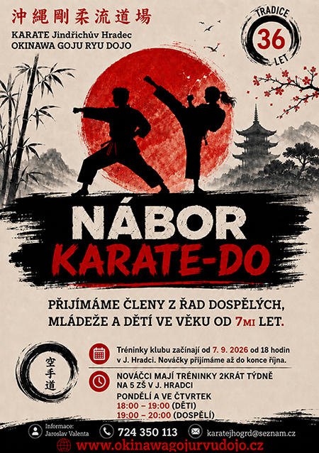 Nábor nových členů od 7-mi let